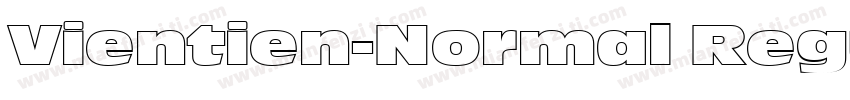 Vientien-Normal Regu字体转换